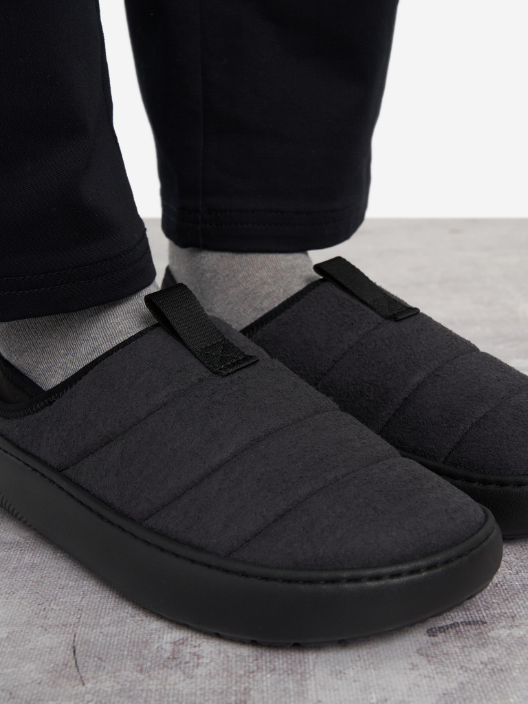 Слипоны утепленные мужские Crocs Classic Sueded Moc — фото №9