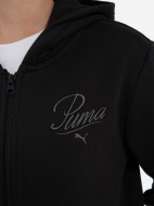 Толстовка для девочек PUMA Ess Script — фото №9