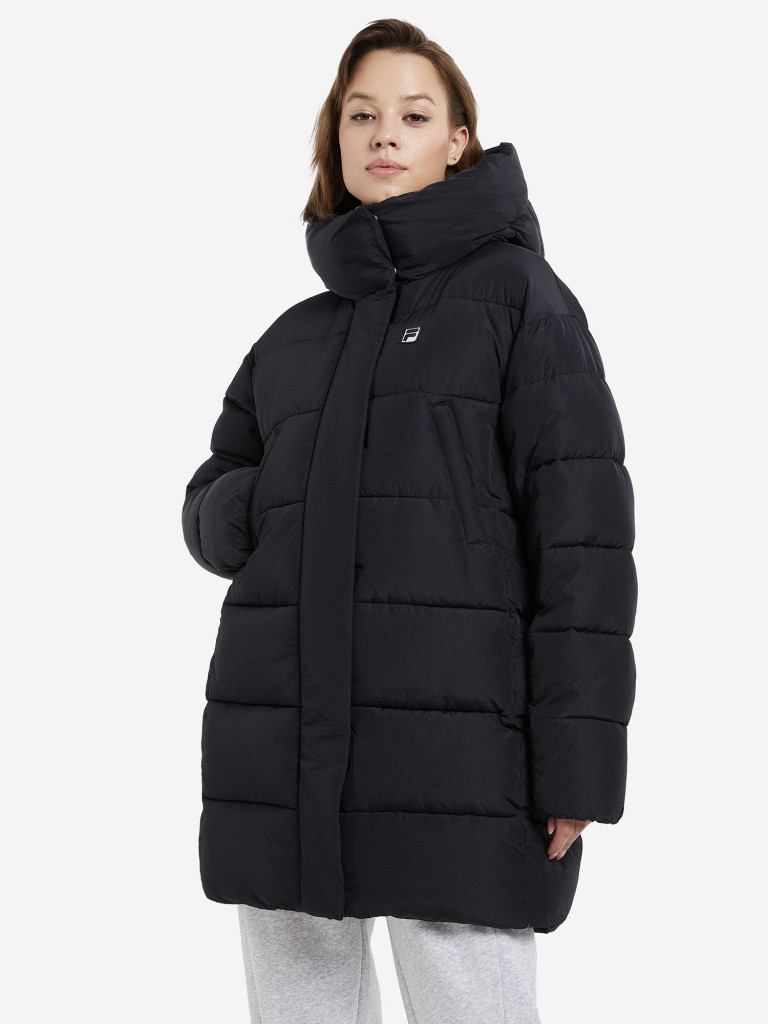 Куртка утепленная женская FILA Caldino черный цвет — купить за 18590 тг ...