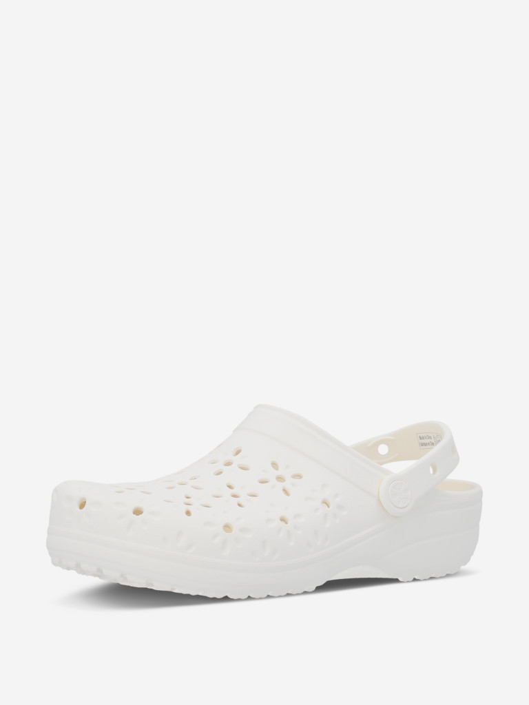 Сабо женские Crocs Classic Floral Cut Out — фото №3
