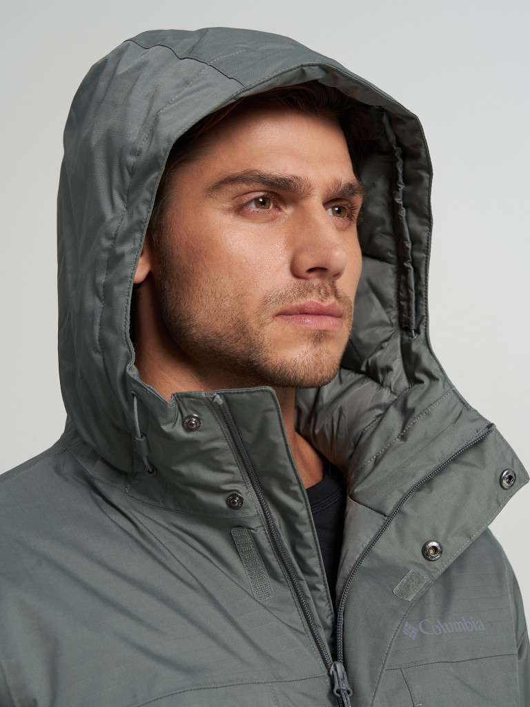 Columbia Oak Harbor Long Insulated Jacket ерлер мамық курткасы — фото №6