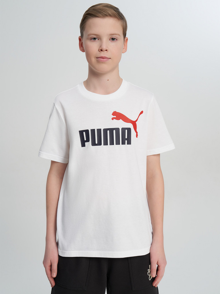 Футболка для мальчиков PUMA Ess 2 Color No.1 Logo — фото №2