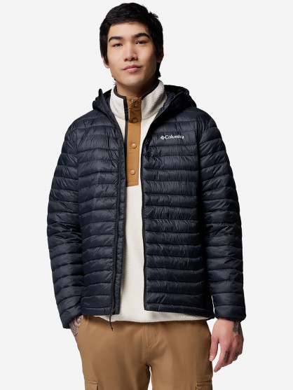 Куртка утепленная мужская Columbia Powder Pass Hooded Jacket