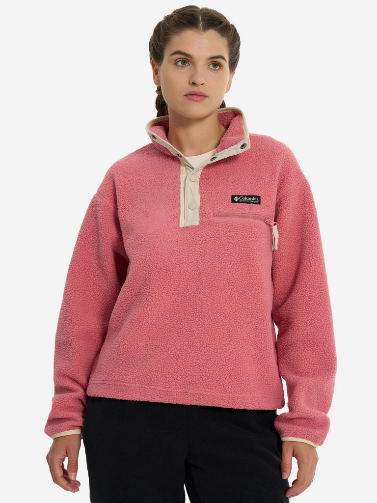 Columbia Helvetia II Cropped Half Snap Fleece әйелдер флис жемпірі