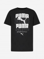 PUMA Graphic ерлер футболкасы — фото №6