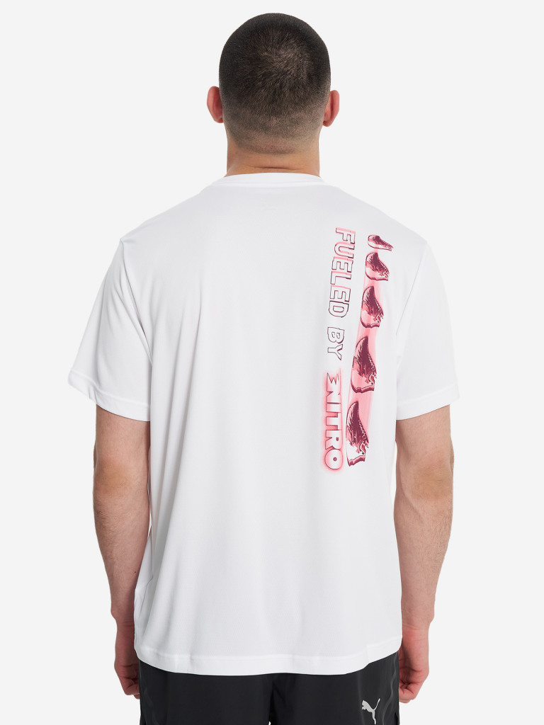 PUMA Nitro Illustration Graphic ерлер футболкасы — фото №3