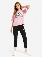 Футболка женская adidas Essentials Logo Cropped — фото №3
