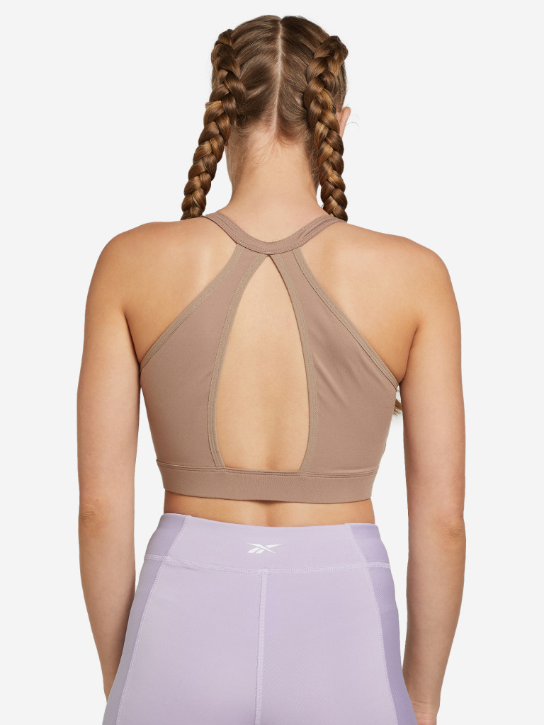 Топ бра спортивный Reebok Yoga Long Line Sports Bra — фото №2