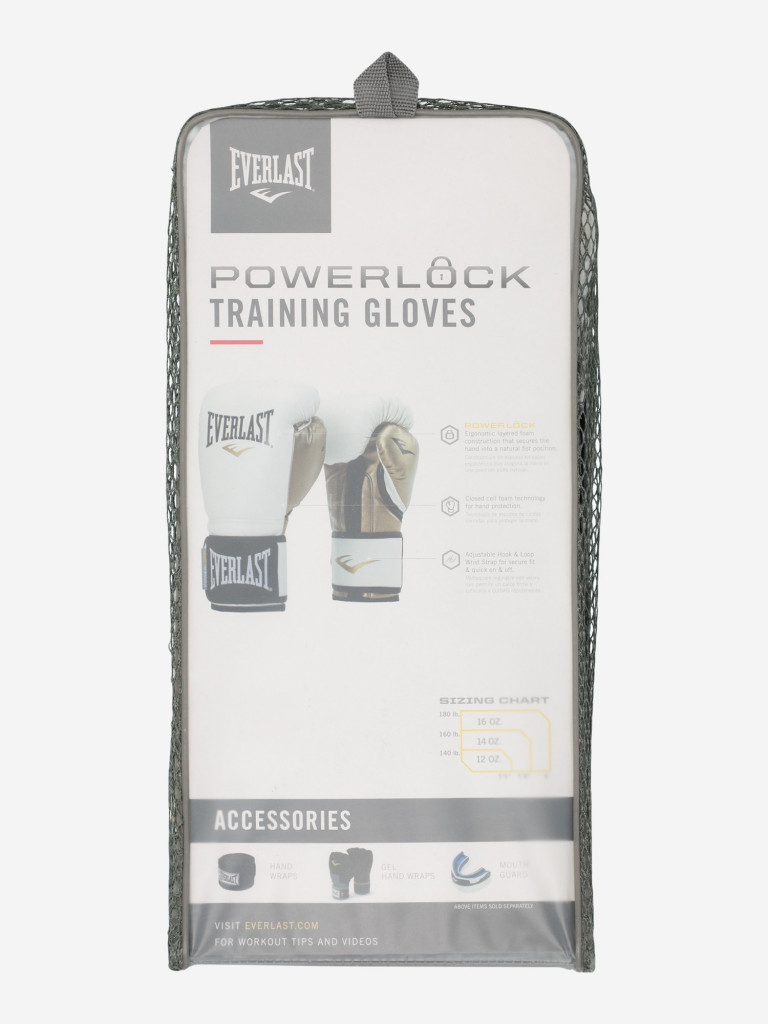 Перчатки тренировочные Everlast Powerlock PU — фото №2