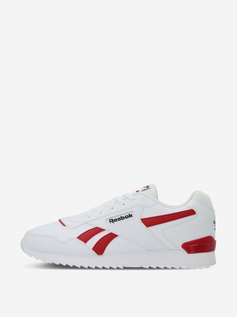 Кроссовки мужские Reebok Glide Ripple Clip белый/красный цвет — купить ...
