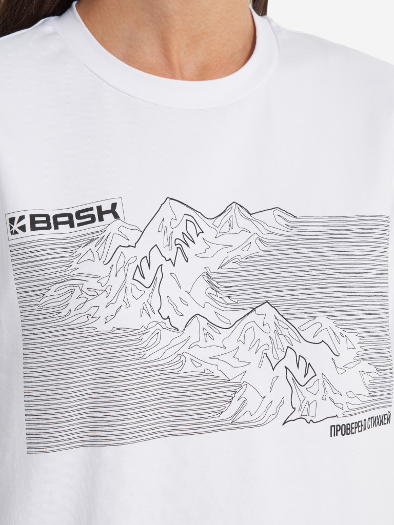 Футболка женская Bask Topography Lt V2 — фото №5