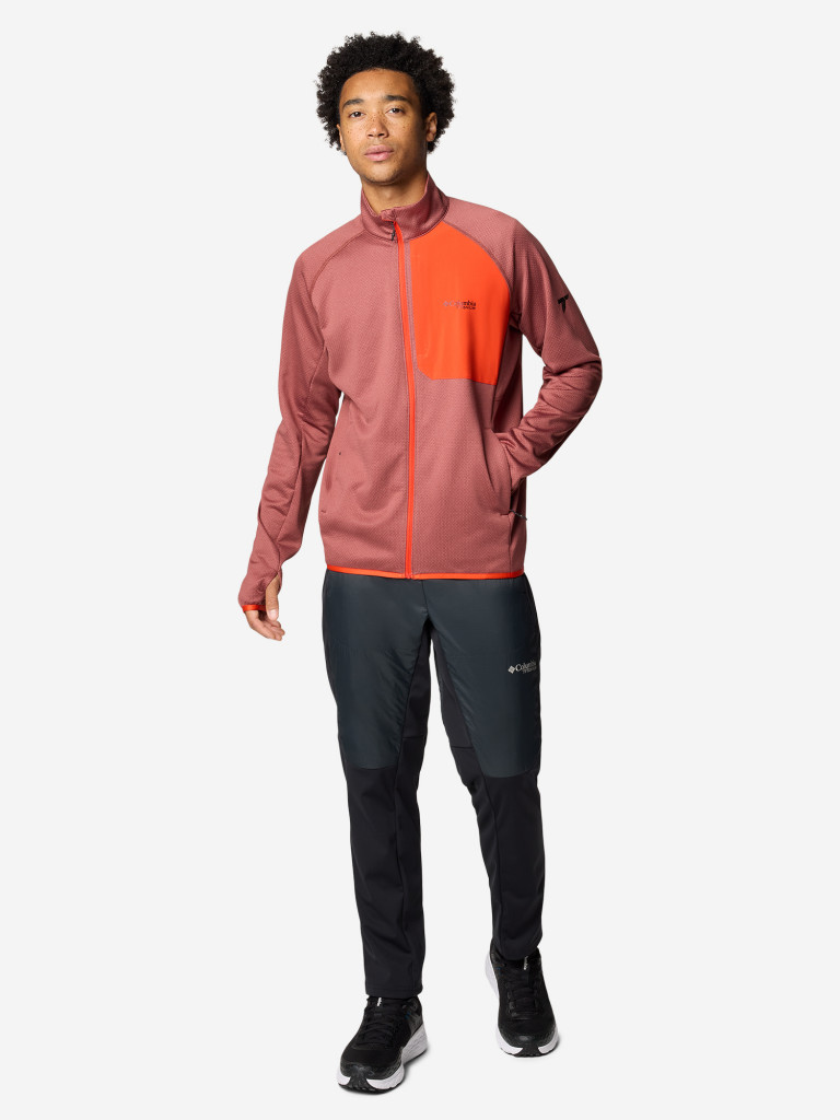 Джемпер флисовый мужской Columbia Triple Canyon Grid Fleece Fz II — фото №3