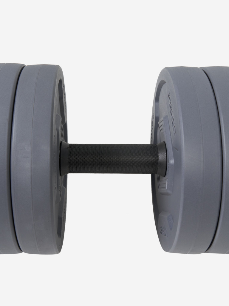 Набор гантели и штанга-переходник Torneo, 43 кг — фото №8