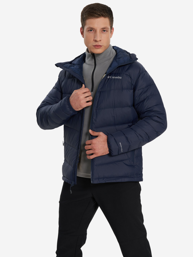Ультралегкий пуховик мужской Columbia Centennial Creek III Down Hooded Jacket