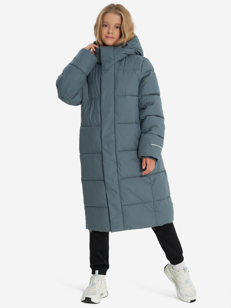 Пальто утепленное для девочек Oldos! — фото №4