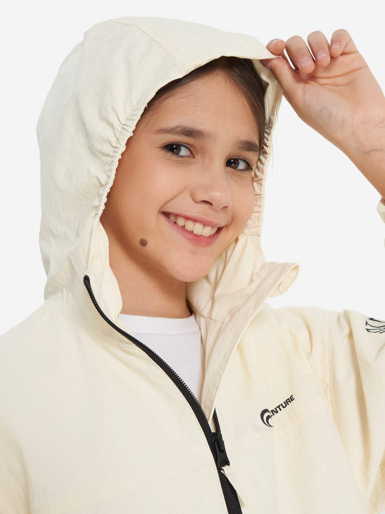 Ветровка для девочек оверсайз Outventure — фото №5