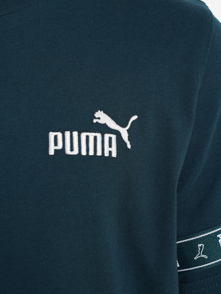 PUMA Tape Layout ұлдарға арналған футболкасы — фото №6