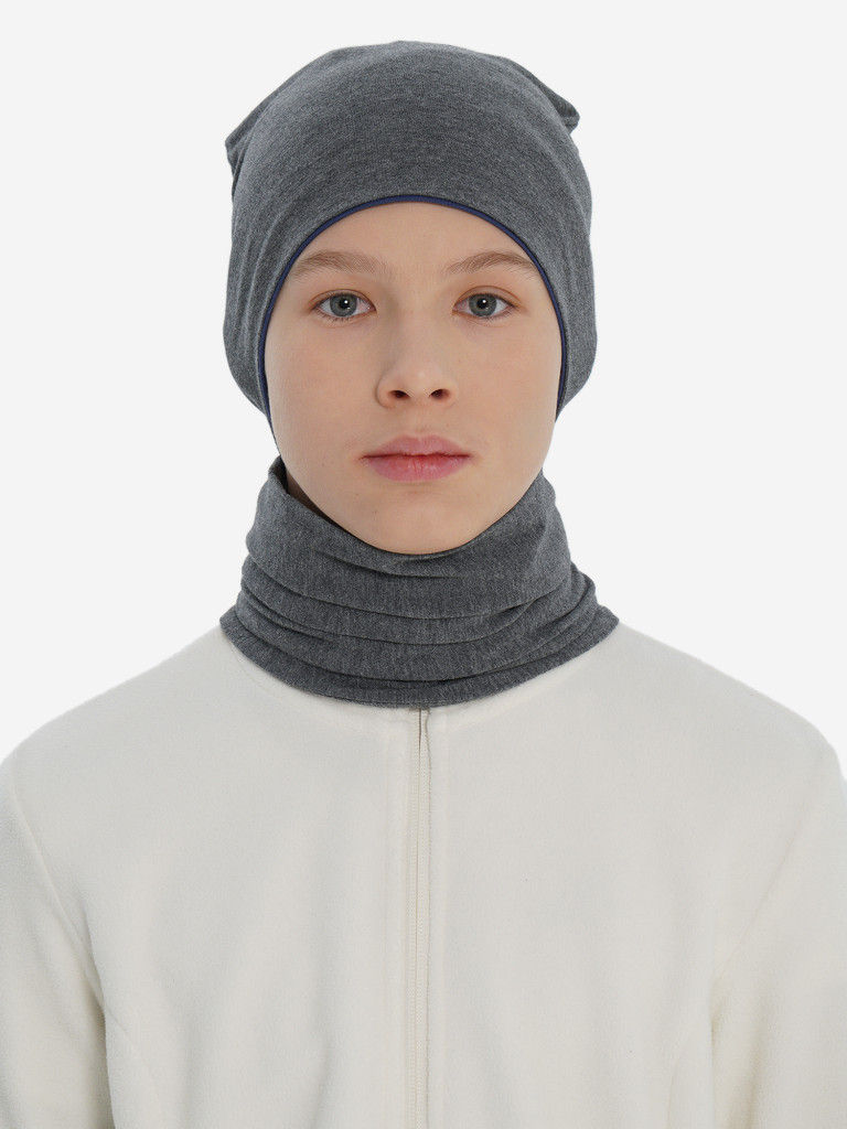 Ұлдарға арналған жиынтық: GSD мойынорағышы, шапка