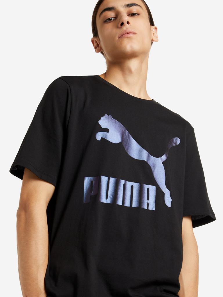 Футболка мужская PUMA Classics Logo Metallic