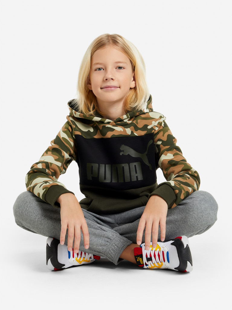 Худи для мальчиков PUMA Ess+ Camo — фото №3