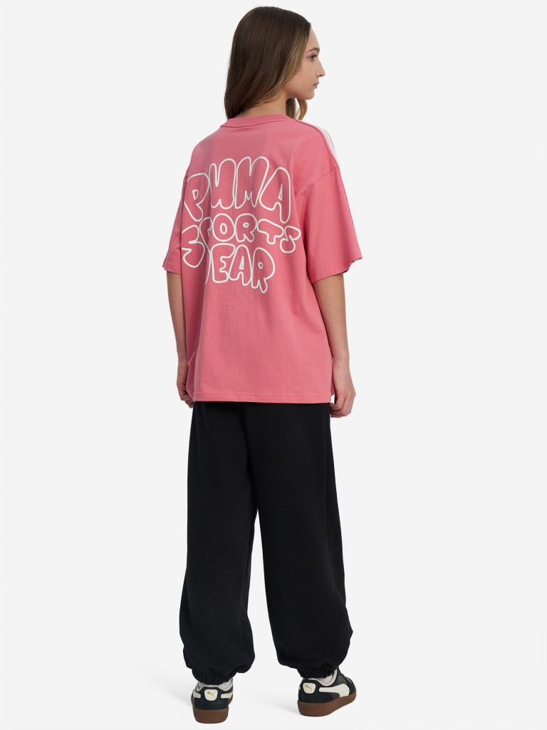 PUMA Luminous Cloud қыздарға арналған футболкасы — фото №6