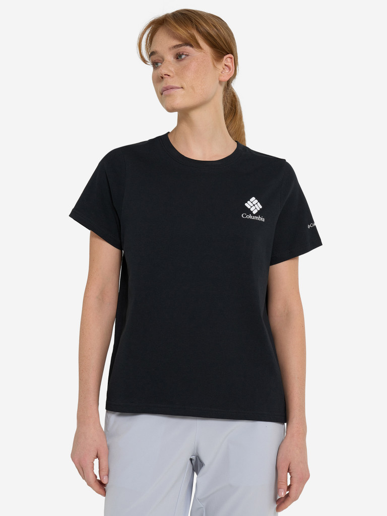 Футболка женская Columbia Rolling Bend Graphic Ss