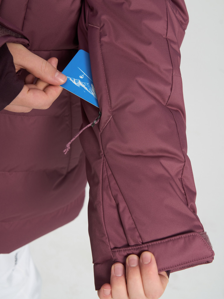 Columbia Snowside Peak Long Insulated Jacket жел өткізбейтін таушаңғы әйелдер курткасы — фото №12