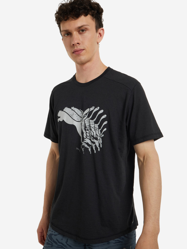 Футболка мужская PUMA Run Logo