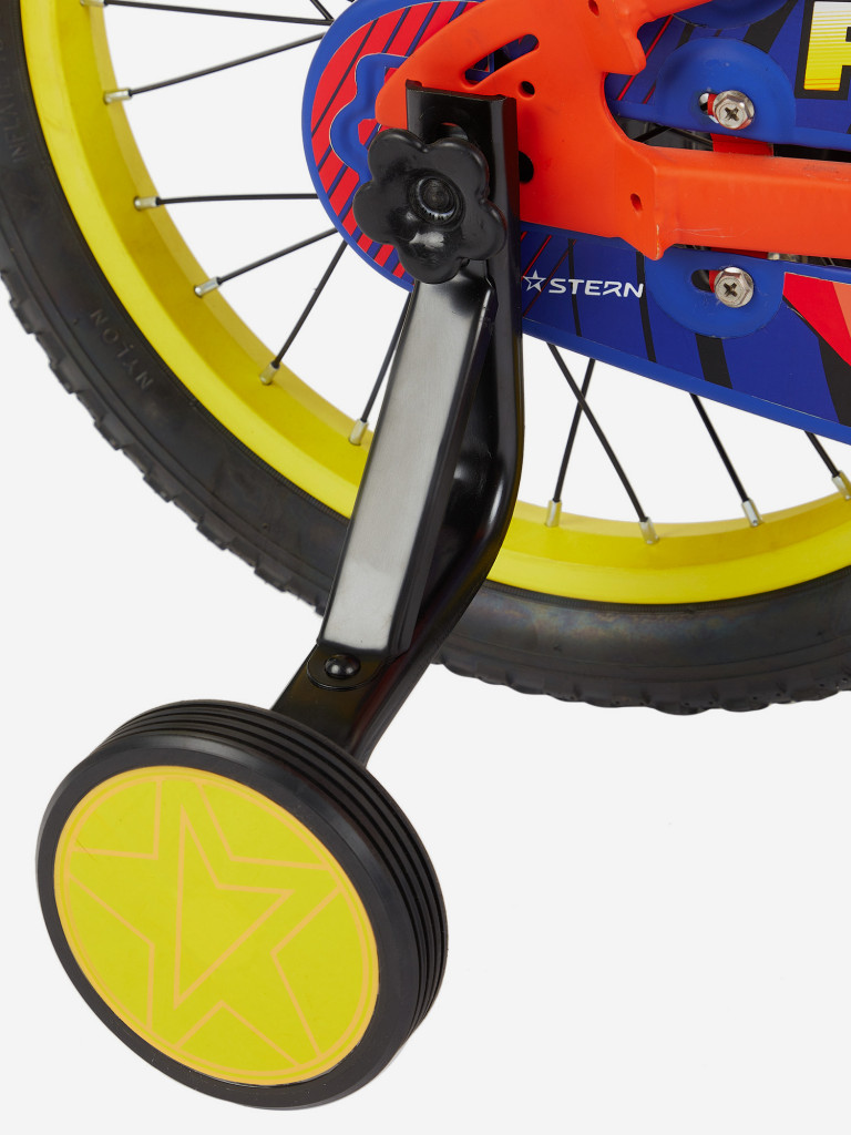 Велосипед для мальчиков Stern Robot 16 16", 2022 оранжевый/черный цвет ...