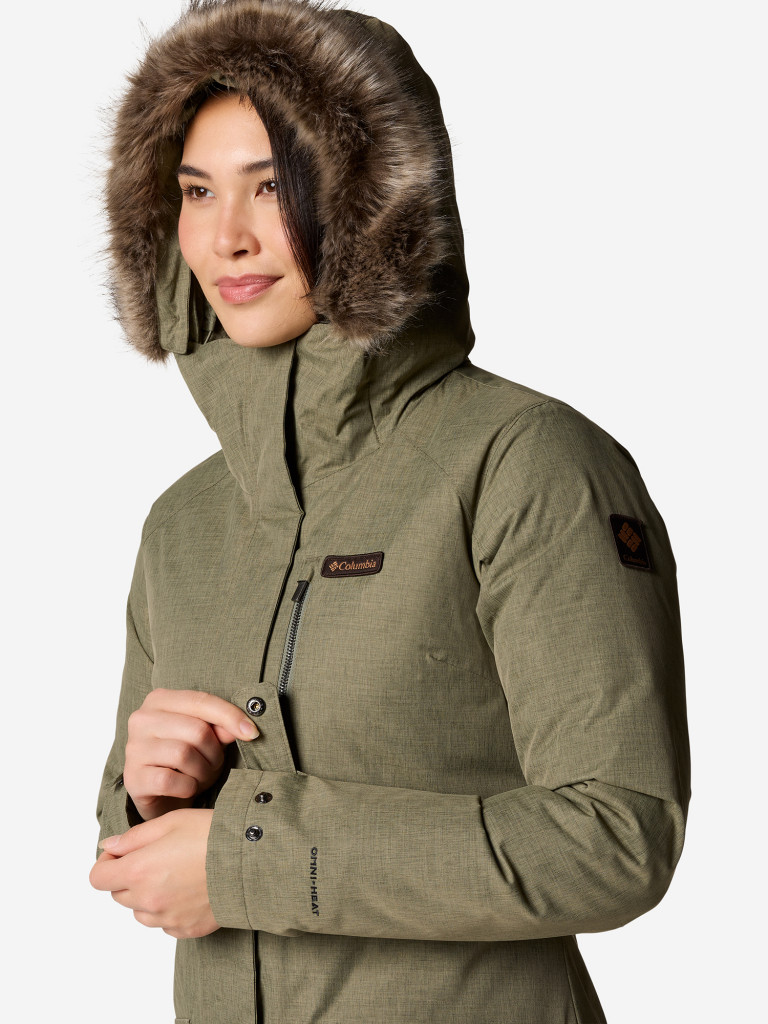 Куртка утепленная женская Columbia Suttle Mountain Long Insulated Jacket — фото №6