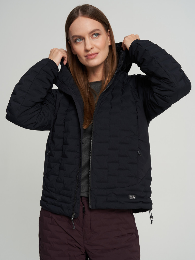 Mountain Hardwear Stretchdown Light Hooded Jacket ультражеңіл әйелдер мамық курткасы