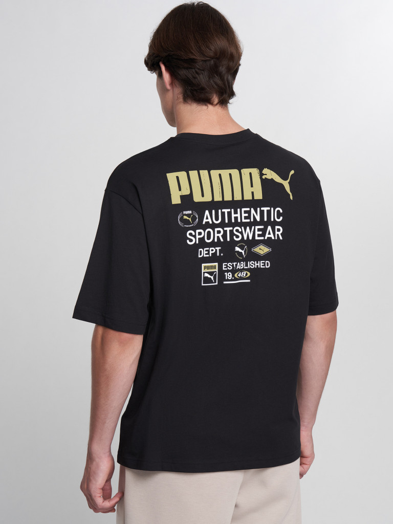 PUMA Graphics Boxy ерлер футболкасы — фото №2