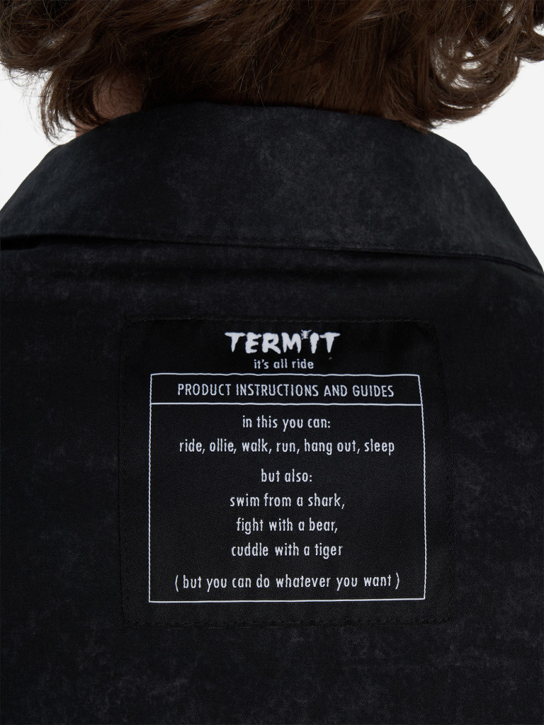 Рубашка с коротким рукавом мужская оверсайз Termit — фото №7