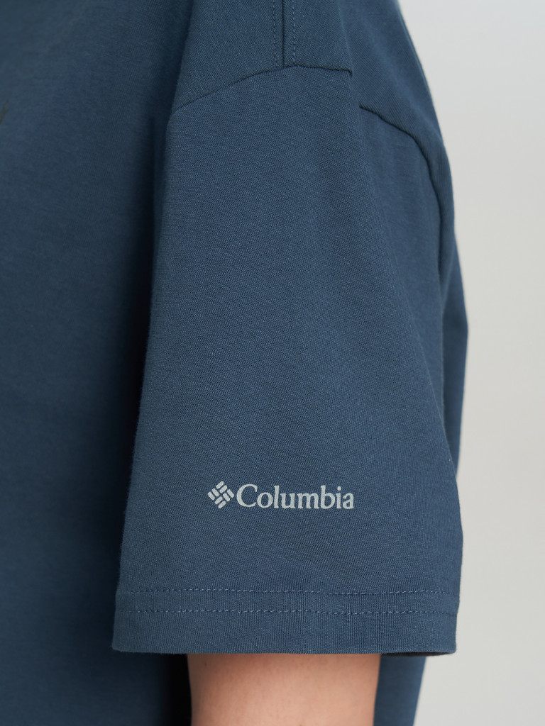Columbia Rolling Bend Graphic Relaxed Crop SS әйелдер футболкасы — фото №6