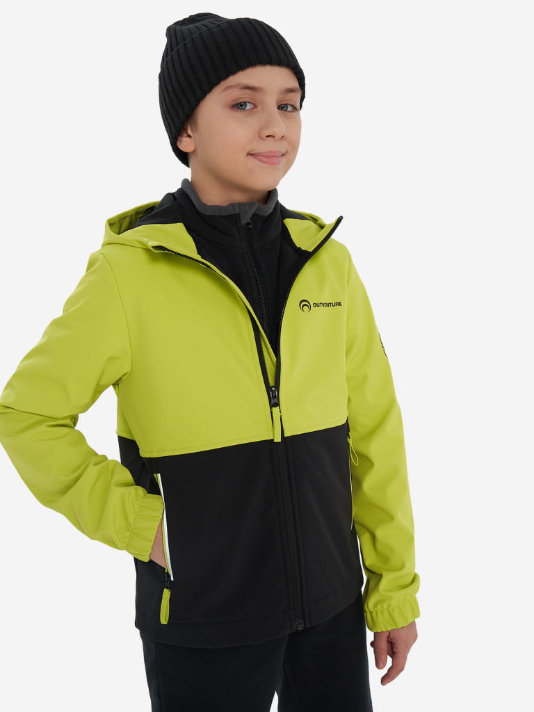 Outventure ұлдарға арналған софтшелл курткасы — фото №5