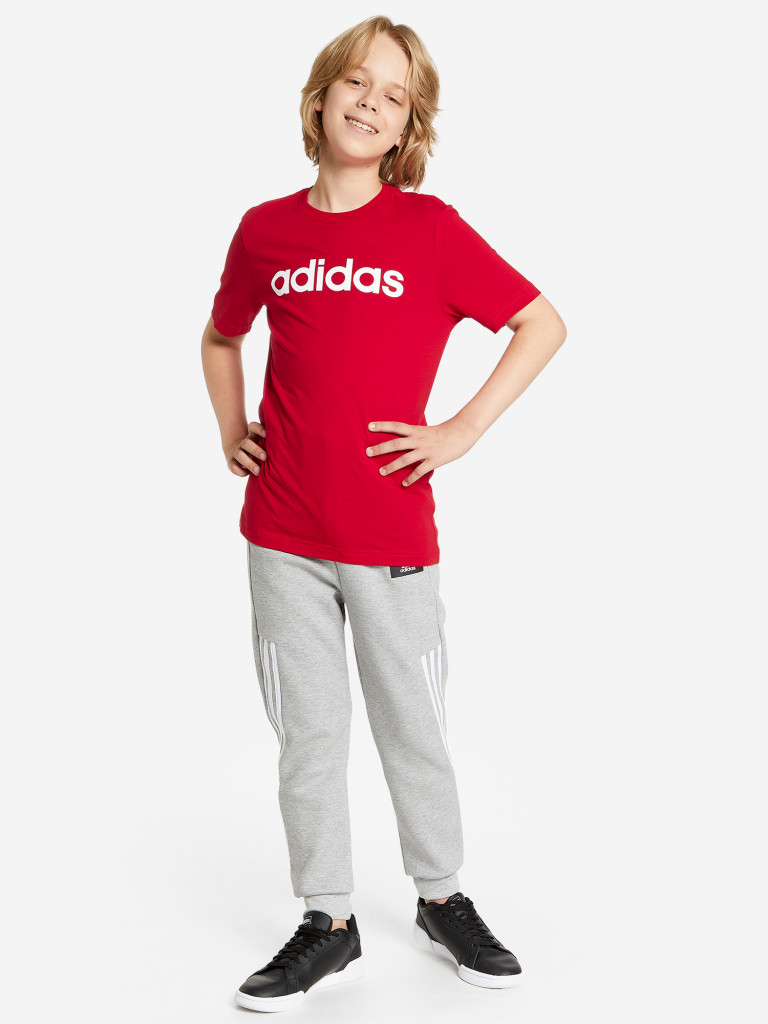 Футболка для мальчиков adidas Essentials Linear Logo — фото №3