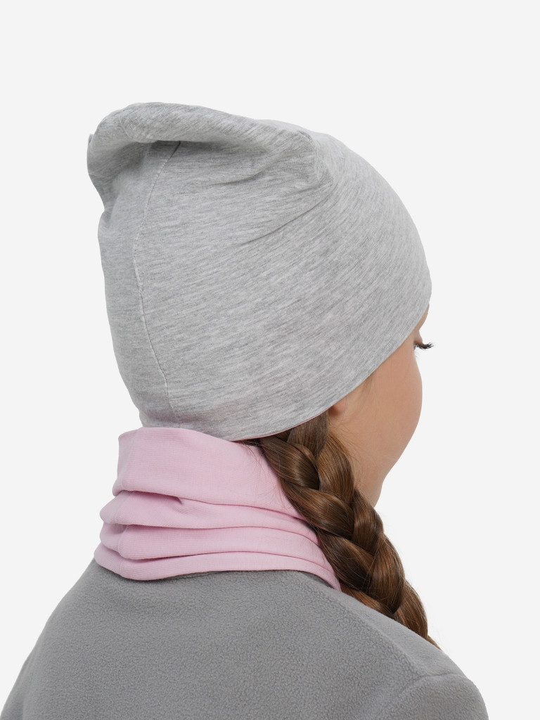 Қыздарға арналған жиынтық: GSD мойынорағышы, шапка — фото №4