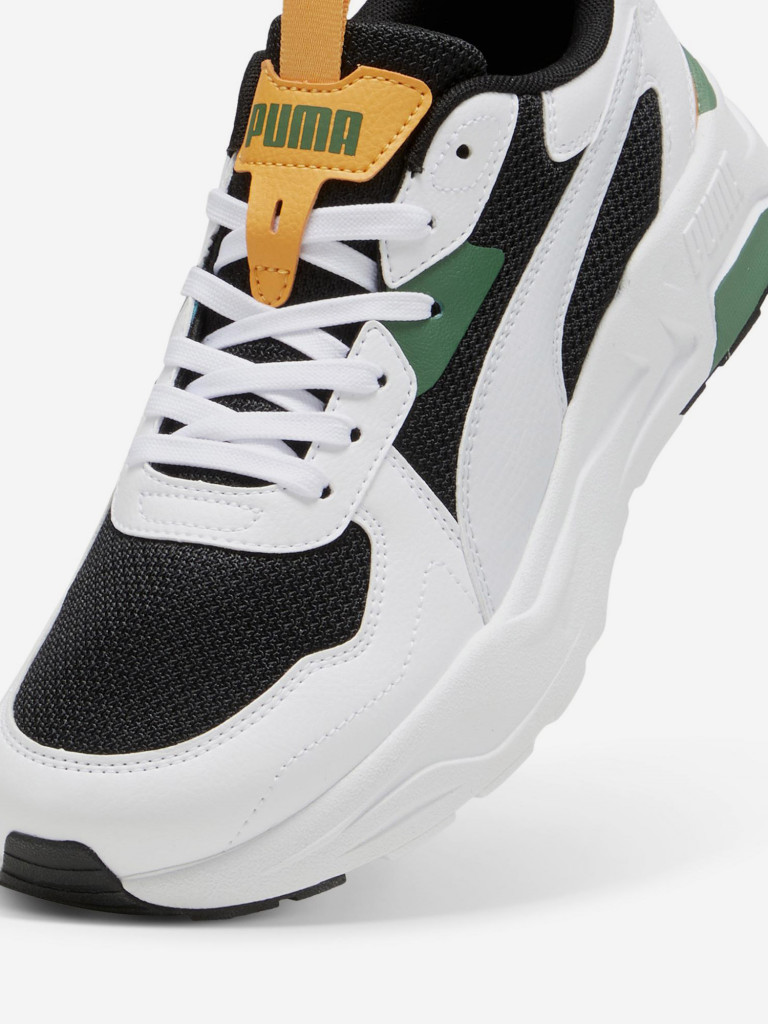Кроссовки мужские PUMA Trinity Lite белый/черный/зеленый цвет — купить ...