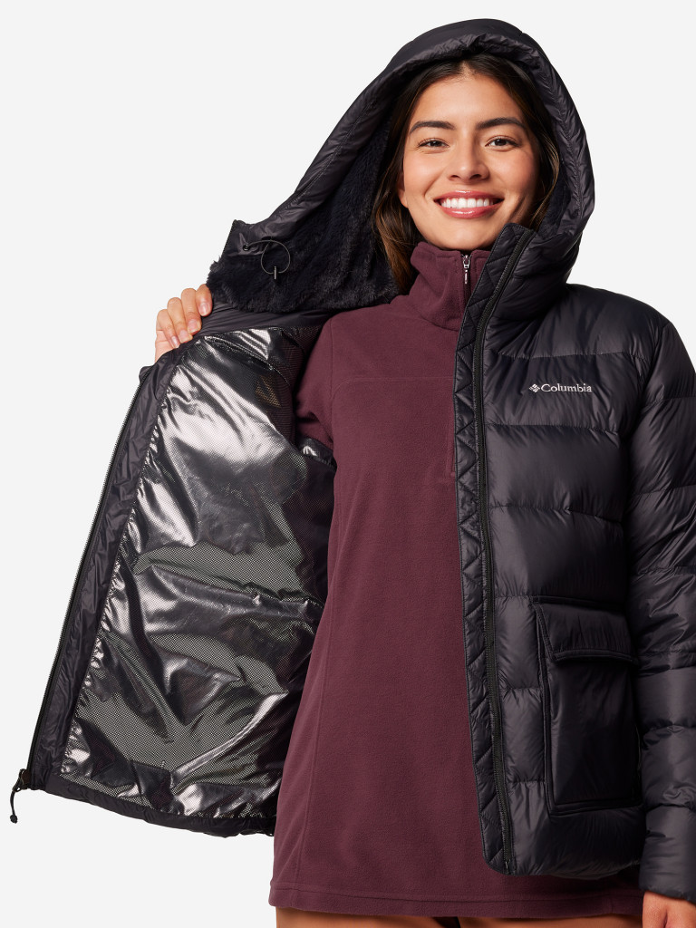 Пуховик женский Columbia Harmony Falls Hooded Down Jacket — фото №9