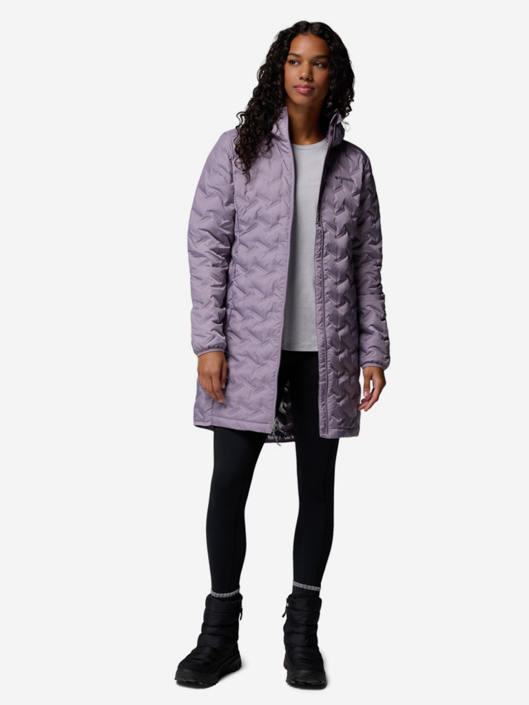 Пуховик женский Columbia Delta Ridge II Long Down Jacket — фото №5