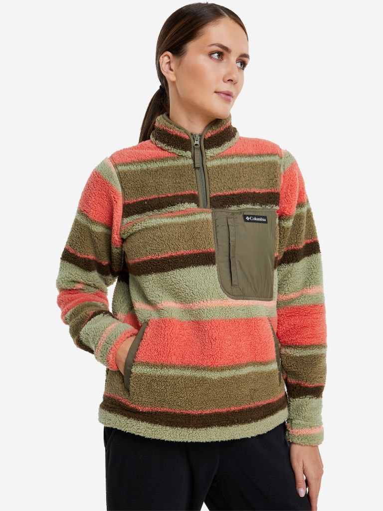 Джемпер флисовый женский Columbia West Bend 1/4 Zip Pullover
