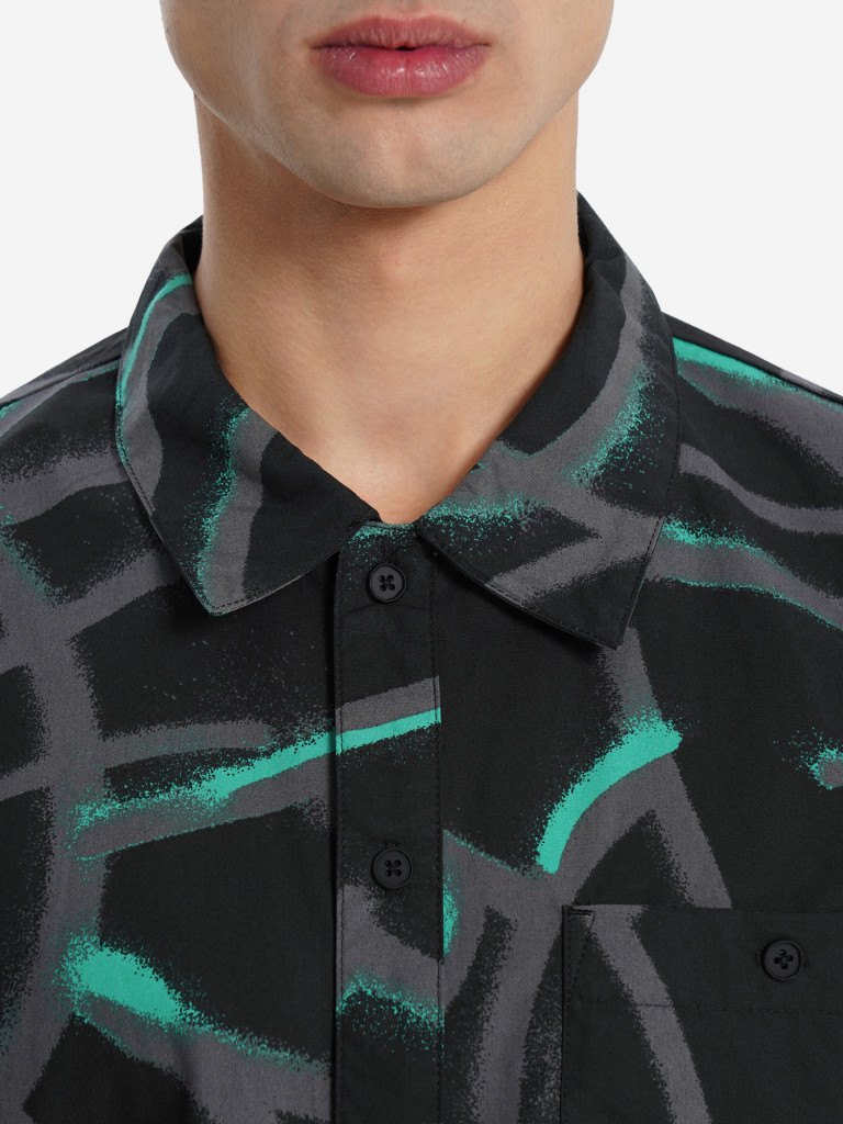 Рубашка с коротким рукавом мужская оверсайз Termit — фото №7