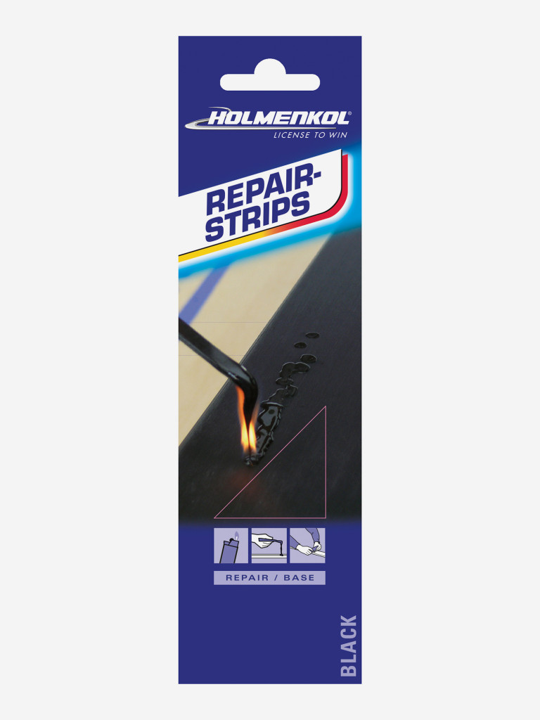 Holmenkol Repair-Strips black 5 pcs жөндеу пластигі