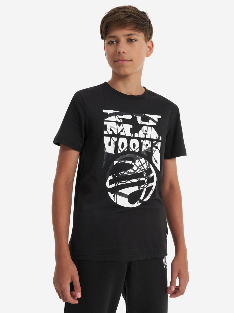 Футболка для мальчиков PUMA Basketball Blueprint — фото №2