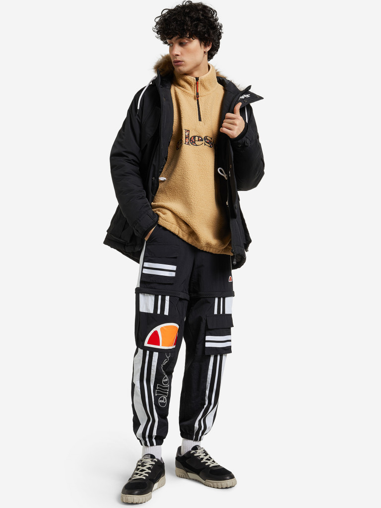 Куртка утепленная мужская Ellesse Polter черный цвет — купить за 40740 ...