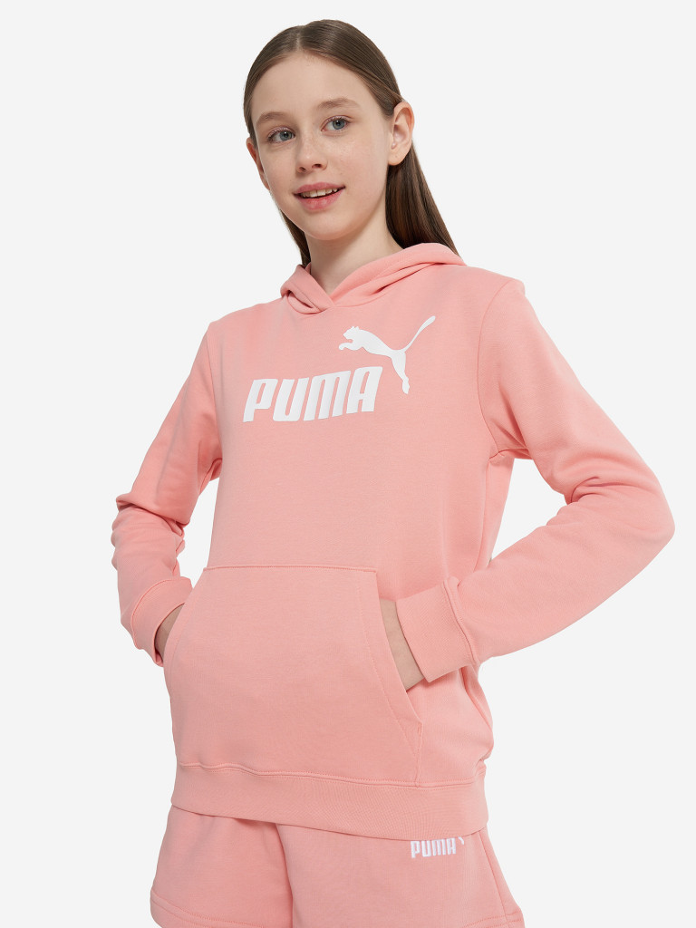 Худи для девочек PUMA No. 1 Logo — фото №2