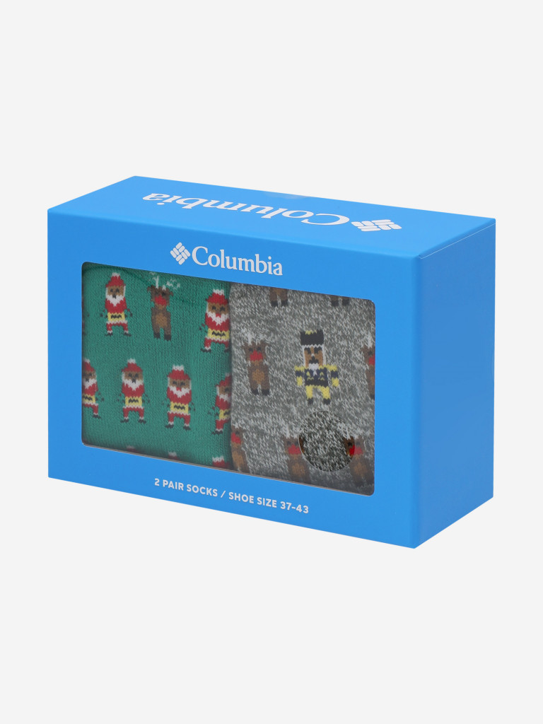Носки Columbia Santa And Deer, 2 пары — фото №3
