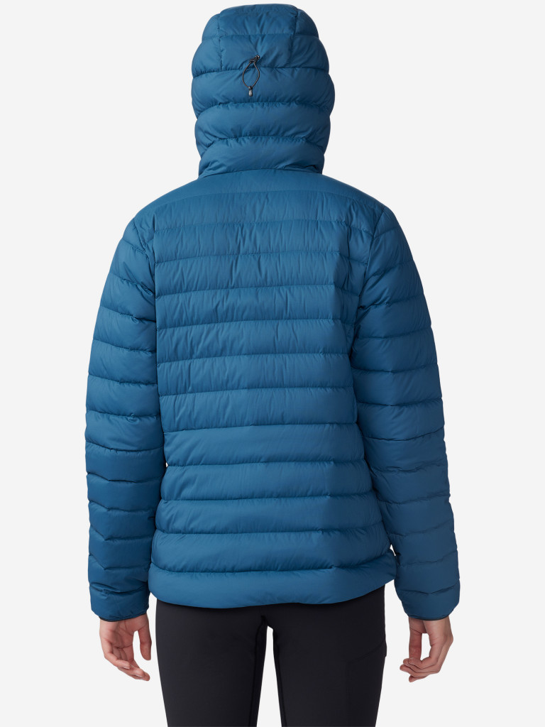 Пуховик женский Mountain Hardwear Deloro Down Full Zip Hoody — фото №2