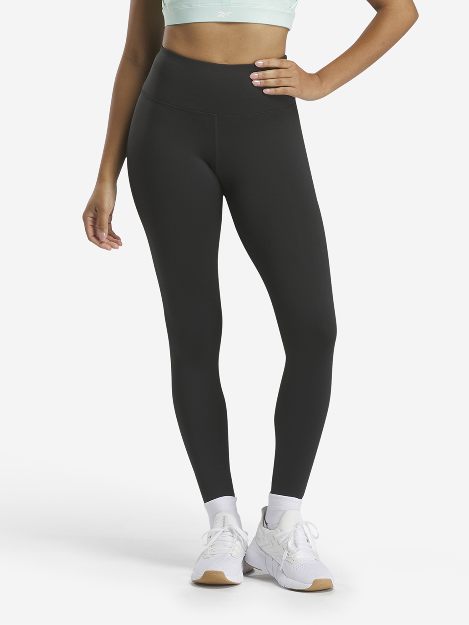 Легинсы женские Reebok черный цвет — купить за 28490 тг в интернет ...