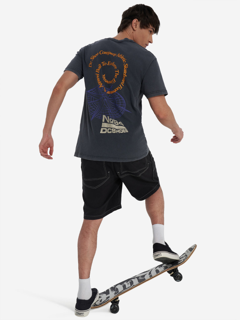 DC Shoes Off Course ерлер футболкасы — фото №4